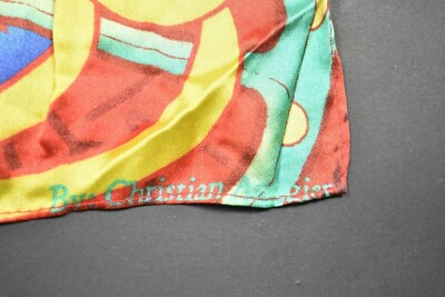 Carré de soie Foulard 1969 Roll Royce Wood Stock Ranch