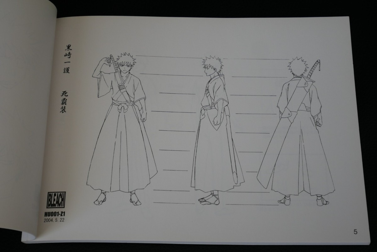 Bleach Model Sheet Collection Agent Of The Soul Reaper (1