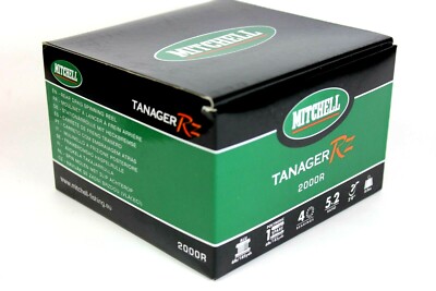 MITCHELL TANAGER RZ  2000R 5.2:1 GEAR RATIO 4 BEARINGS - REAR DRAG SPINNING REEL