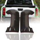 Smoked Black Rear Tail Light Lamp Cover Trim For Toyota Tacoma 2024+