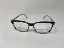 VON BOGEN EYEWEAR XP 1435 53/17/140 C04 BLACK WHITE FLEX HINGE EYEGLASSES !B99