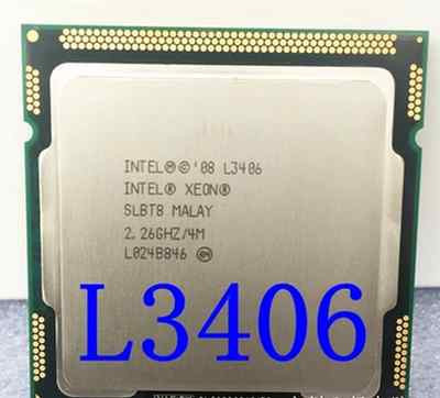 Intel Xeon L3406 2.26 GHz Dual-Core Processor LGA 1156 CPU
