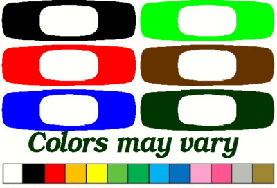 Oakley ''O'' Logo Decal Sticker Buy 1 get 2 FREE Sunglasses Golf Vault Polarized 