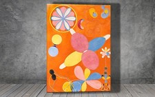 Hilma af Klint The Ten Largest No 4 Abstract CANVAS PAINTING ART PRINT WALL 2108