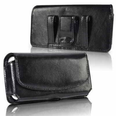 Genuine Leather Case Cover Pouch Holster Belt Clip For iPhone 11 Pro Max XR 8+ 7