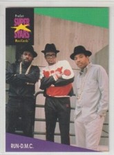 1991 Pro Set Music Super Stars Trading Card Legends #134 Run DMC 