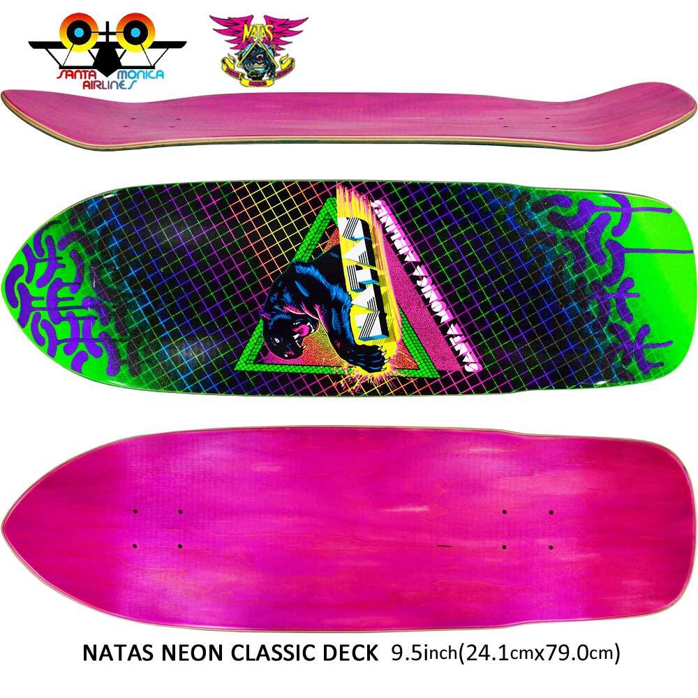 トップス Santa Monica airline natas 1988 SANTA MONICA AIRLINES 80'S NATAS DECK - 9.5 - KINGSWELL