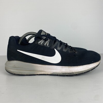 Nike Shoes Womens US 11 Zoom Structure 21 Dynamic Fit Black Running Sneakers