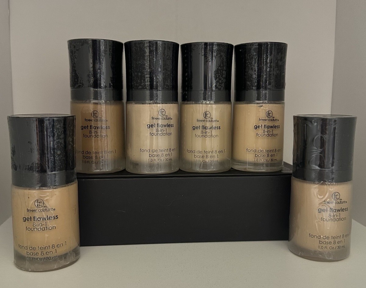 Femme Couture Get Flawless 8- in-1 Foundation Shade ~ YOU CHOOSE