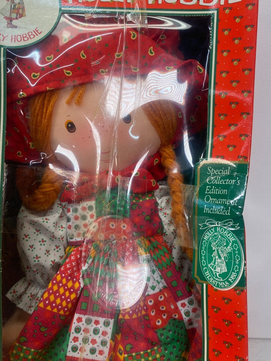 Special Collector Edition Holiday Holly Hobbie 1988 with Ornament