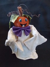 Halloween Pumpkin Ghost Decoration Figurine