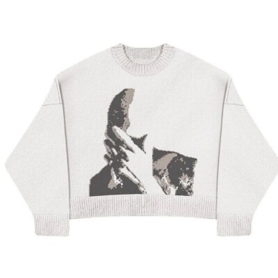 Blonde Frank Ocean knit sweater