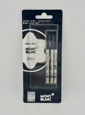 Montblanc Ballpoint Refills Black Medium Point 3 Pack No.35093