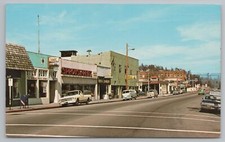 Willits California~Main Street~Sprouse Reitz Variety~Bi-Lo Store~Pepsi~VW Vans