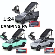 1:24 Scale Tesla Cybertruck  Diecast Model Toys Diecast Toys Vehicle Light Truck