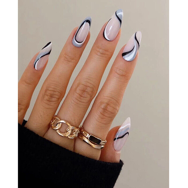 nail art line designs