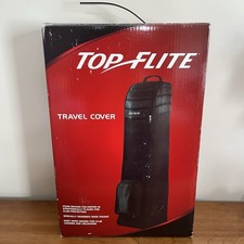 Top Flite Golf Club Travel Bag Cover with Wheels and Shoe Pocket