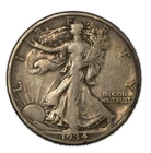 1934-D Denver Walking Liberty Silver Half 50c Very Fine VF+