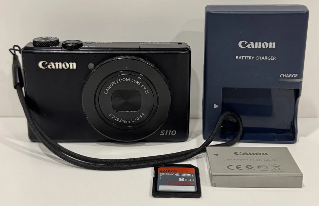 Preços baixos em Câmeras digitais Canon PowerShot S110 | eBay