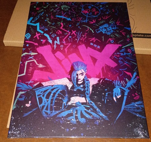 I Am Jinx League Of Legends Arcane Textra Displate | eBay