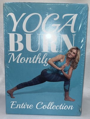 Yoga Burn Monthly Entire Collection DVD Box Set Brand NEW Sealed