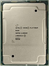 Intel Xeon Platinum 8260 CPU 24Cores 48Threads 3.9GHZ LGA3647 Server Processors