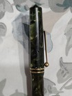 Wahl Eversharp Marble Green Fountain Pen With 14k Gold Fine Flexible Point Nib  — photo 6