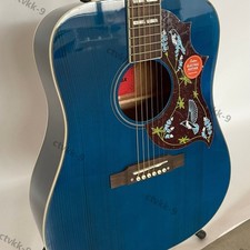 Acoustic Electric Guitar Custom Binding Rosewood Fingerboard Free Shipping Fast
