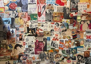 Lot~100+ Vintage Ephemera~1940s-1970s Small Ads & Cutouts~Collage~Junk Journals!