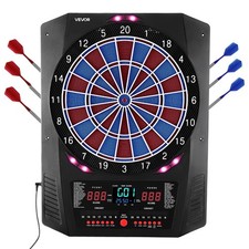 VEVOR Electronic Dartboard 336mm Target Dartboard 45 Game Mode & 474 Variations