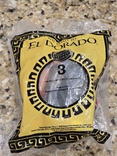 Vintage THE ROAD TO EL DORADO 2000 Burger King Kids Meal Toy 3 Green Jaguar NEW