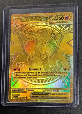 #ad Mega Charizard X EX 130 094 Hyper Mega Rare Pokemon Card Near Mint Condition $75.00