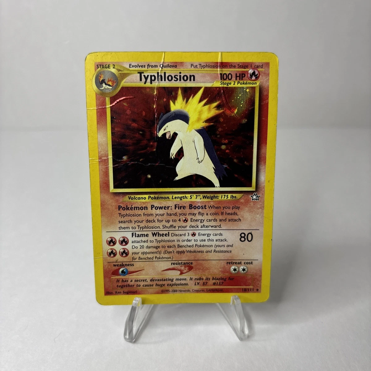 Typhlosion 18/111 Neo Genesis for sale | eBay