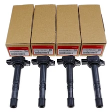4 PACK Ignition Coils for 02-06 Honda 2.4L C1382 UF311 30520-PNA-007 OEM