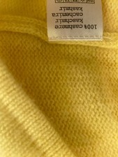 FTC Pullover Zitronengelb / Kashmir /Gr.34/36