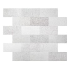 Peel and Stick Backsplash Tiles, 10 Sheets Stick on Adhesive Tile, PVC Peel a...