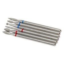 6pcs Cuticle Remover Bit Cuticle Removal Manicure Portable Nail Drill Bit