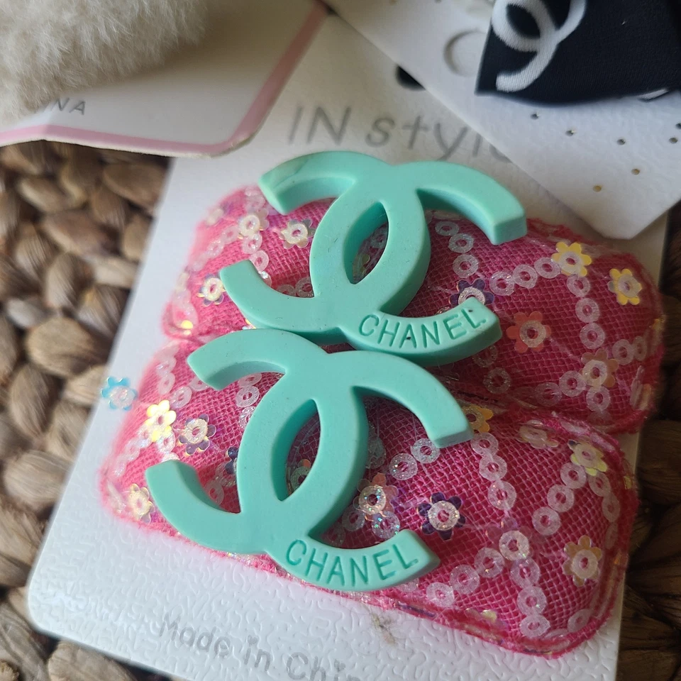 Lote de 3 pinzas para el cabello de lujo para niñas🩷 Foto 4 de 4