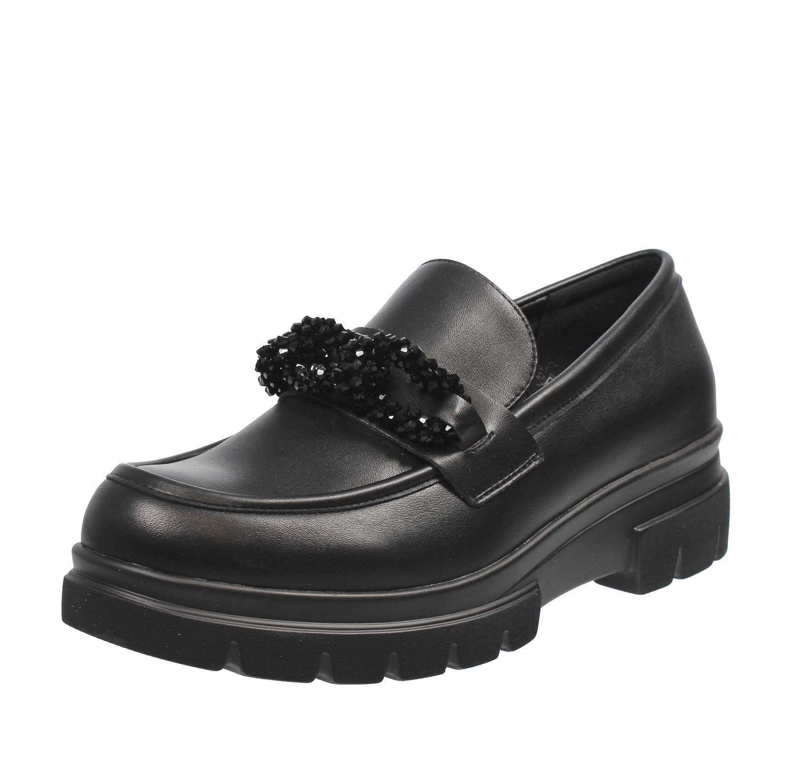 Queen Helena Halbschuhe mit Absatz und Plateau schwarz - Gre 35 221 cm Schuhe 10890₽