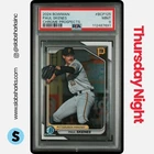 2024 BOWMAN #BCP-125 PAUL SKENES CHROME PROSPECTS PSA 9