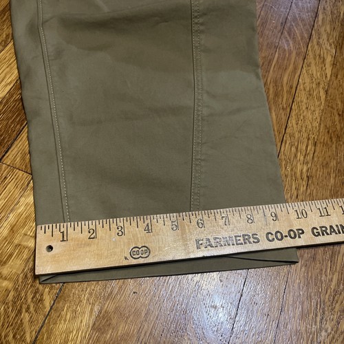 Pantalones chinos recortados curvos Anthropologie Maeve barril bronce nuevos con etiquetas $148 EE. UU. 6 - Imagen 9 de 12