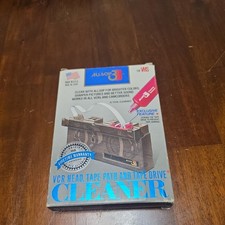 Allsop 4-in-1 VCR Video Cleaner VHS Drive Dry 61000 Refillable Bottle