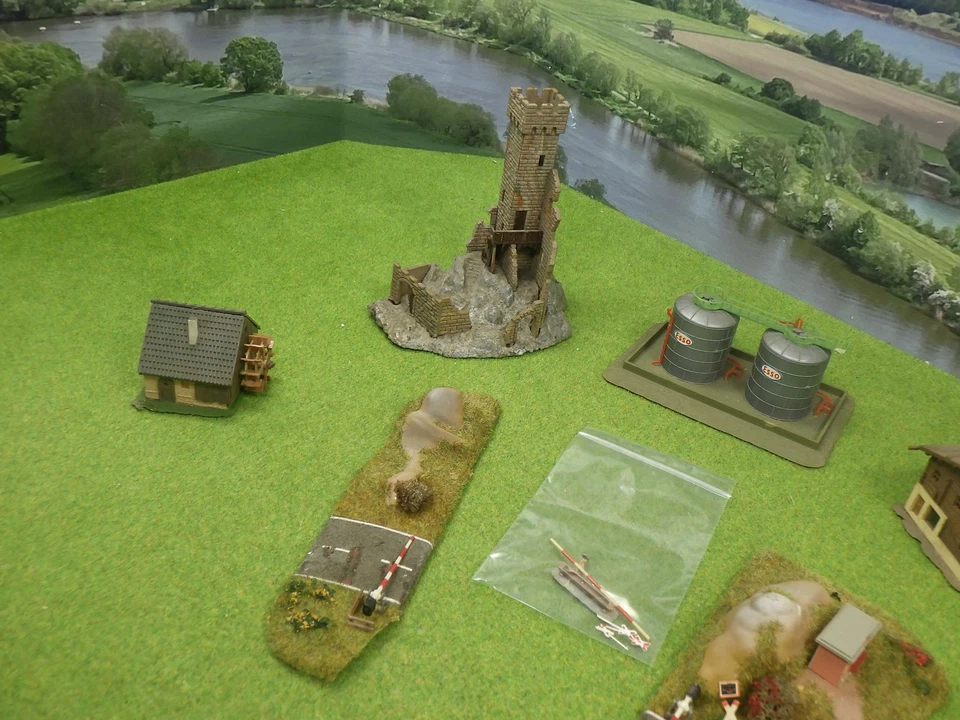 Faller etc N Konvolut vers. Gebäude (VW) D1781 - Bild 3 von 4