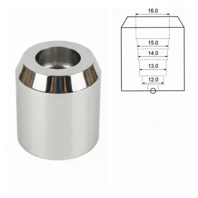 Stainless Steel Variable Width Weighted Safety Razor Storage Stand For Rockwell - Image 1 of 4