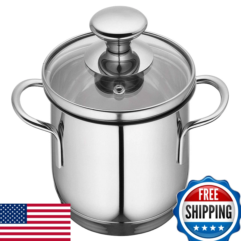 Küchenprofi Kchenprofi Mini Stockpot Glass Lid 0.7 Quart 4.75 Diameter