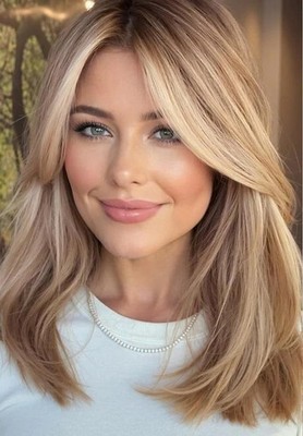 Ombre Highlight Ash Brown Blonde Short Bob Lace Front 100% Human Hair Wigs 13x4