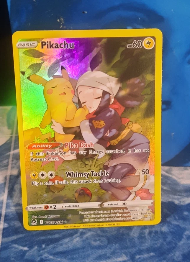 2022 Pokemon SWSH Lost Origin Pikachu Trainer Gallery #TG05/TG30 - LP