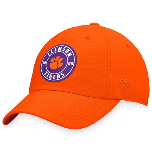 Men's Top of the World Orange Clemson Tigers Region Adjustable Hat - 第 1/4 張圖片