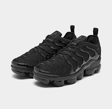 Nike Air VaporMax Plus Triple Black Men Size ...