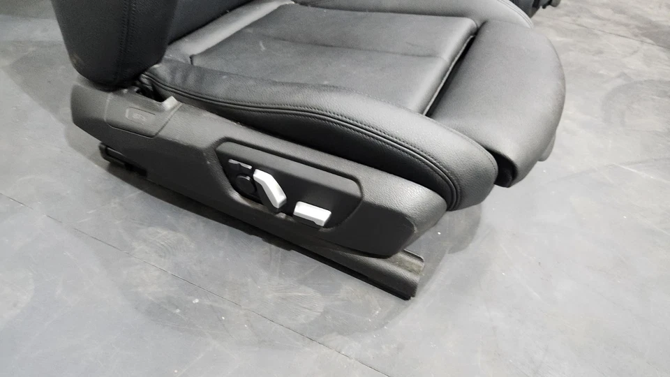 ✅ OEM BMW F30 F36 Asientos delanteros conductor pasajero deportivo negro térmico Sensatec SET * Foto 4 de 4